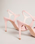 <P>Satin Bow 90Mm Heeled Sandal</P>